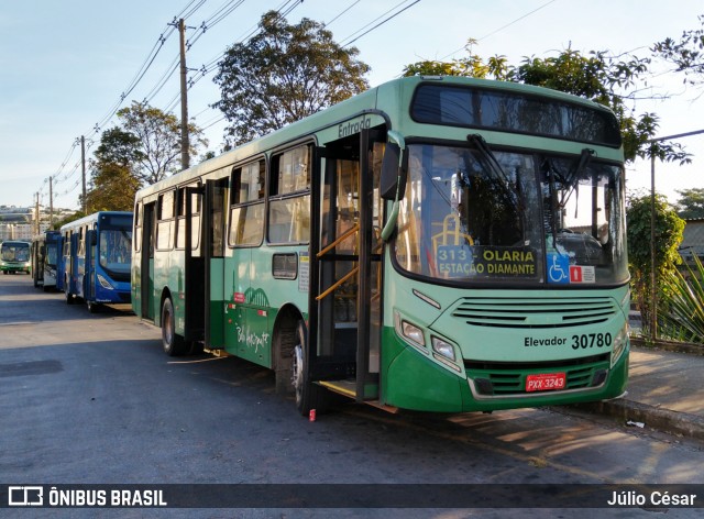 Independência > Trans Oeste Transportes 30780 na cidade de Belo Horizonte, Minas Gerais, Brasil, por Júlio César. ID da foto: 7920493.