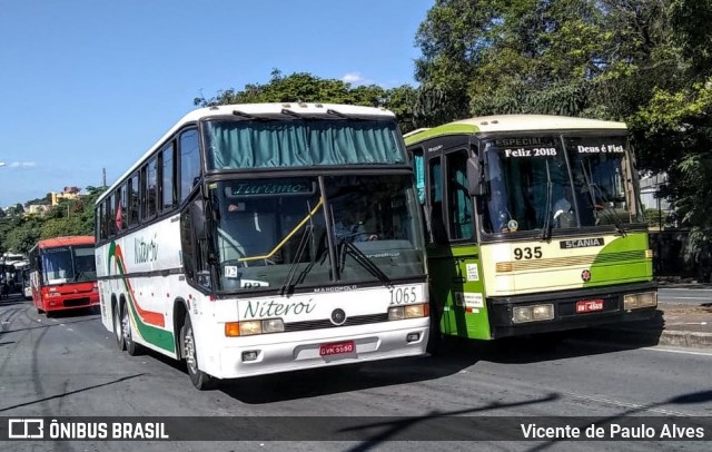 Viação Niterói 1065 na cidade de Belo Horizonte, Minas Gerais, Brasil, por Vicente de Paulo Alves. ID da foto: 7920599.