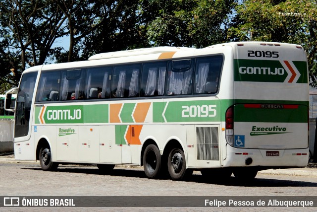 Empresa Gontijo de Transportes 20195 na cidade de Vitória da Conquista, Bahia, Brasil, por Felipe Pessoa de Albuquerque. Número da foto: #7920485.