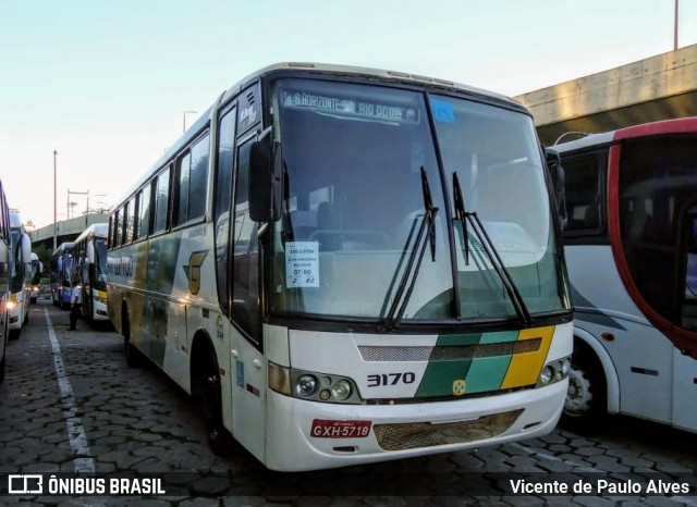 Empresa Gontijo de Transportes 3170 na cidade de Belo Horizonte, Minas Gerais, Brasil, por Vicente de Paulo Alves. ID da foto: 7920520.