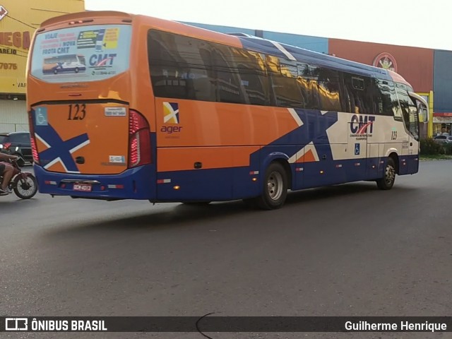 CMT - Consórcio Metropolitano Transportes 123 na cidade de Cuiabá, Mato Grosso, Brasil, por Guilherme Henrique. Número da foto: #7920116.