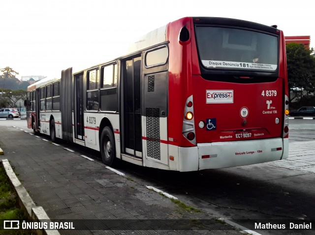 Express Transportes Urbanos Ltda 4 8379 na cidade de São Paulo, São Paulo, Brasil, por Matheus  Daniel. Número da foto: #7923585.