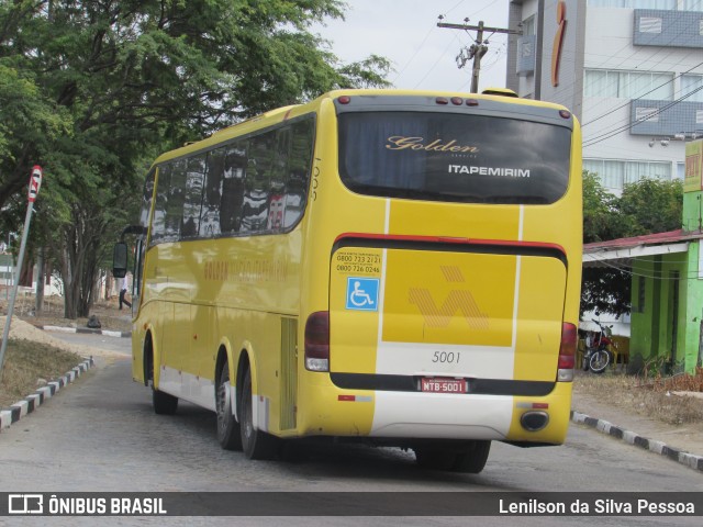 Viação Itapemirim 5001 na cidade de Caruaru, Pernambuco, Brasil, por Lenilson da Silva Pessoa. Número da foto: #7924245.