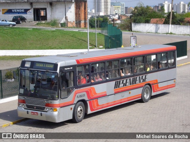 Viação Resendense RJ 192.011 na cidade de Resende, Rio de Janeiro, Brasil, por Michel Soares da Rocha. Número da foto: #7923028.