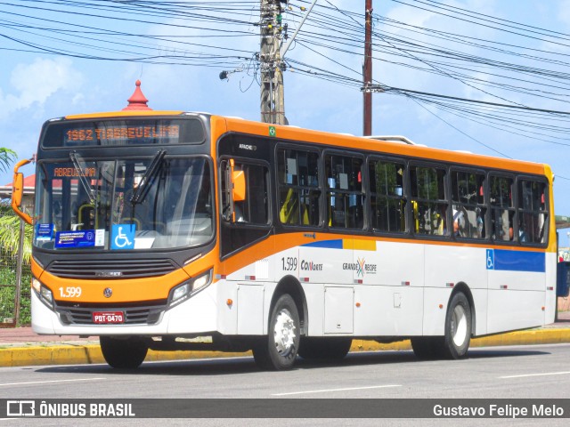 Itamaracá Transportes 1.599 na cidade de Recife, Pernambuco, Brasil, por Gustavo Felipe Melo. Número da foto: #7921865.