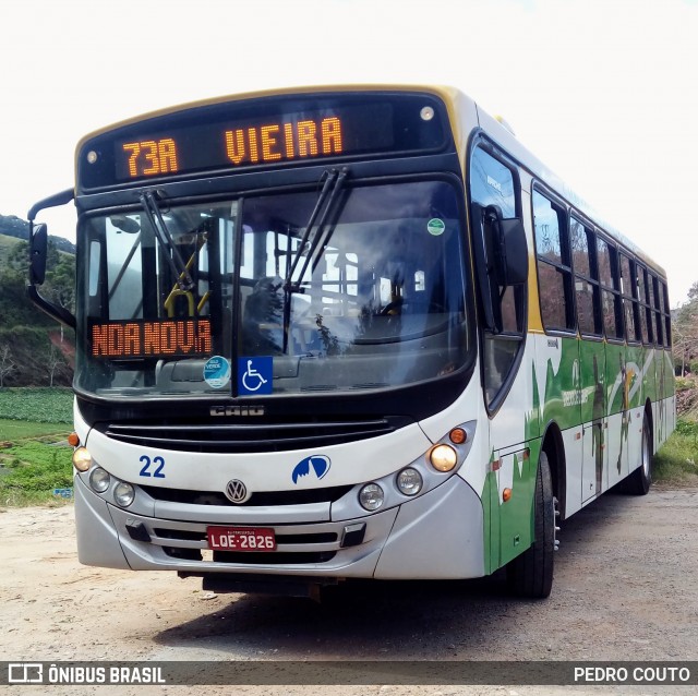 Viação Dedo de Deus 22 na cidade de Teresópolis, Rio de Janeiro, Brasil, por PEDRO COUTO. ID da foto: 7921452.