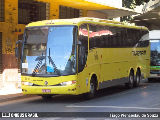 Viação Itapemirim 5033 na cidade de Belo Horizonte, Minas Gerais, Brasil, por Tiago Wenceslau de Souza. ID da foto: 7922770.