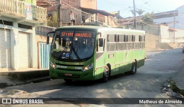 Viação Novo Retiro 1186 na cidade de Contagem, Minas Gerais, Brasil, por Matheus de Almeida. Número da foto: #7921240.