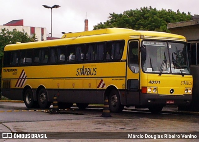 Viação Itapemirim 40171 na cidade de São Paulo, São Paulo, Brasil, por Márcio Douglas Ribeiro Venino. ID da foto: 7921430.