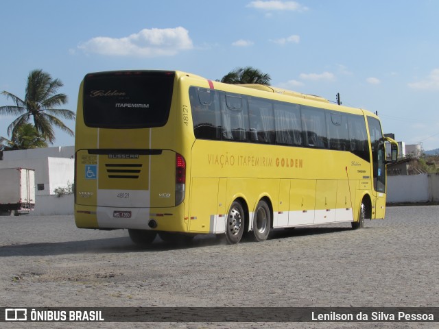 Viação Itapemirim 48121 na cidade de Caruaru, Pernambuco, Brasil, por Lenilson da Silva Pessoa. ID da foto: 7924230.