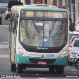 Viação Sorriso de Minas 5005 na cidade de Uberlândia, Minas Gerais, Brasil, por Leandro Alves. ID da foto: :id.