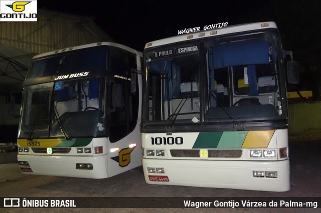 Empresa Gontijo de Transportes 10100 na cidade de Pirapora, Minas Gerais, Brasil, por Wagner Gontijo Várzea da Palma-mg. ID da foto: 7925539.