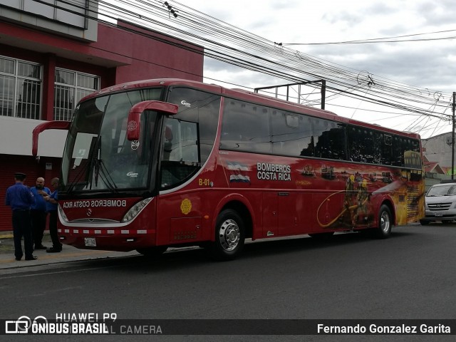 Cuerpo de Bomberos de Costa Rica B-01 na cidade de Curridabat, Curridabat, San José, Costa Rica, por Fernando Gonzalez Garita. ID da foto: 7925941.