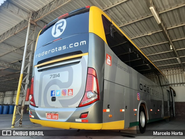 RodeRotas - Rotas de Viação do Triângulo 7314 na cidade de Franca, São Paulo, Brasil, por Marcelo Horta. Número da foto: #7925633.
