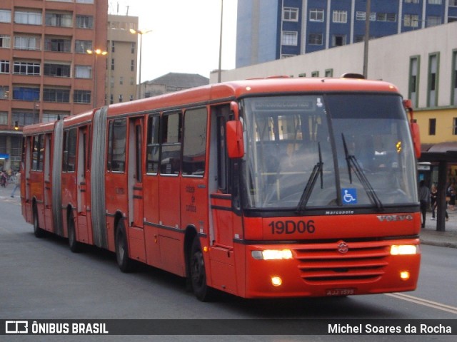 Araucária Transportes Coletivos 19D06 na cidade de Curitiba, Paraná, Brasil, por Michel Soares da Rocha. ID da foto: 7926629.