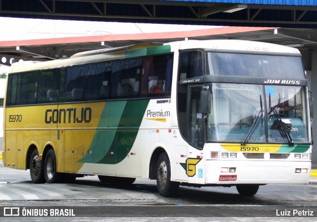 Empresa Gontijo de Transportes 15970 na cidade de Resende, Rio de Janeiro, Brasil, por Luiz Petriz. ID da foto: 7925015.