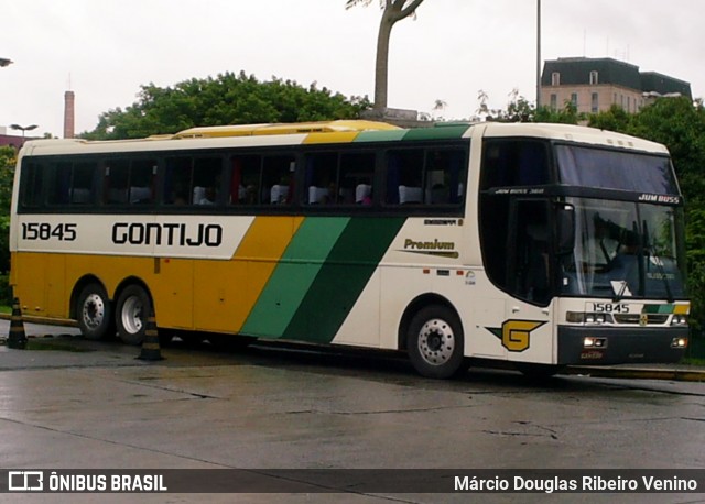 Empresa Gontijo de Transportes 15845 na cidade de São Paulo, São Paulo, Brasil, por Márcio Douglas Ribeiro Venino. ID da foto: 7925897.