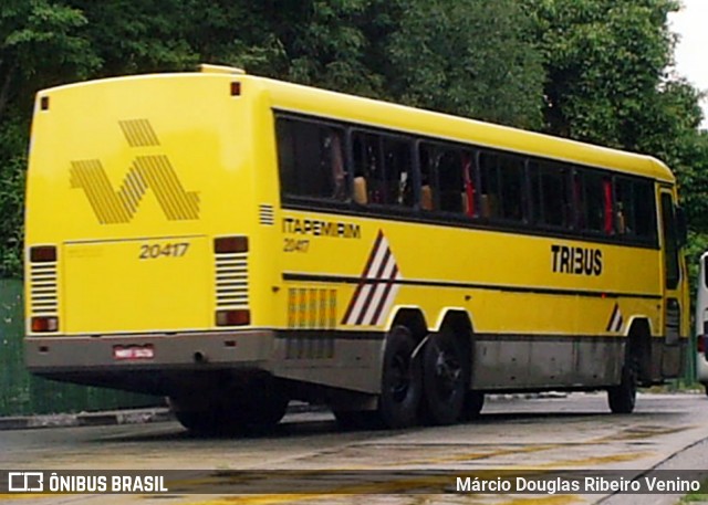 Viação Itapemirim 20417 na cidade de São Paulo, São Paulo, Brasil, por Márcio Douglas Ribeiro Venino. Número da foto: #7925933.