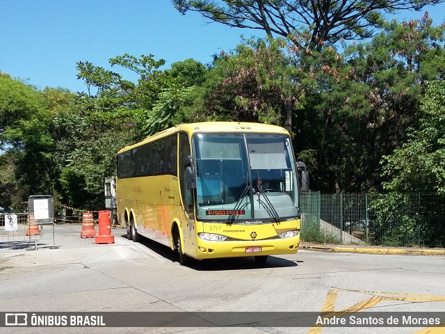 Viação Itapemirim 5717 na cidade de São Paulo, São Paulo, Brasil, por Andre Santos de Moraes. ID da foto: 7924702.