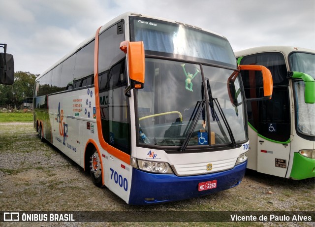 A&F Turismo 7000 na cidade de Aparecida, São Paulo, Brasil, por Vicente de Paulo Alves. ID da foto: 7928713.