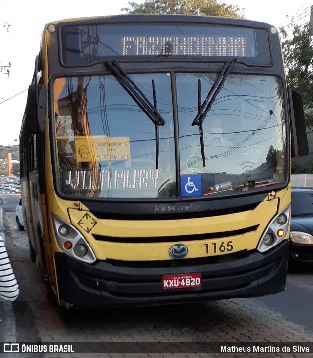 Viação Sul Fluminense 1165 na cidade de Volta Redonda, Rio de Janeiro, Brasil, por Matheus Martins da Silva. Número da foto: #7928794.
