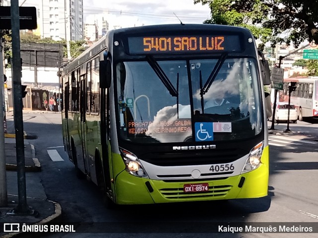 Viação Euclásio 40556 na cidade de Belo Horizonte, Minas Gerais, Brasil, por Kaique Marquês Medeiros . ID da foto: 7929582.