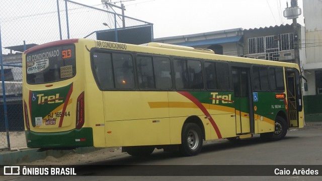 TREL - Transturismo Rei RJ 165.144 na cidade de Duque de Caxias, Rio de Janeiro, Brasil, por Caio Arêdes. Número da foto: #7929744.