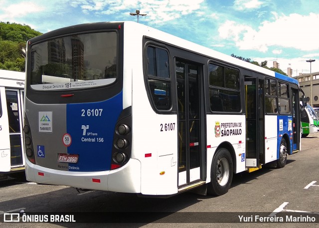 Transcooper > Norte Buss 2 6107 na cidade de São Paulo, São Paulo, Brasil, por Yuri Ferreira Marinho. ID da foto: 7927203.