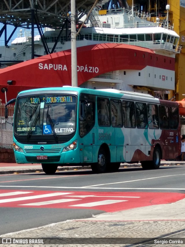 Viação Serrana 31225 na cidade de Vitória, Espírito Santo, Brasil, por Sergio Corrêa. Número da foto: #7928217.