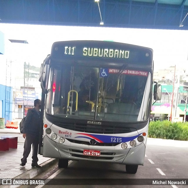 BBTT - Benfica Barueri Transporte e Turismo 1215 na cidade de Itapevi, São Paulo, Brasil, por Michel Nowacki. Número da foto: #7930336.