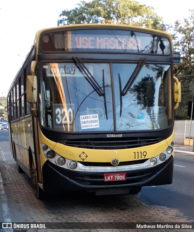Viação Sul Fluminense 1119 na cidade de Volta Redonda, Rio de Janeiro, Brasil, por Matheus Martins da Silva. Número da foto: #7926989.