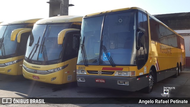 Viação Itapemirim 6801 na cidade de Rio de Janeiro, Rio de Janeiro, Brasil, por Angelo Rafael Petinate. Número da foto: #7927818.