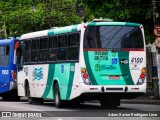 Viação Piracicabana Santos 4100 na cidade de Santos, São Paulo, Brasil, por Adam Xavier Rodrigues Lima. Número da foto: #7928575.