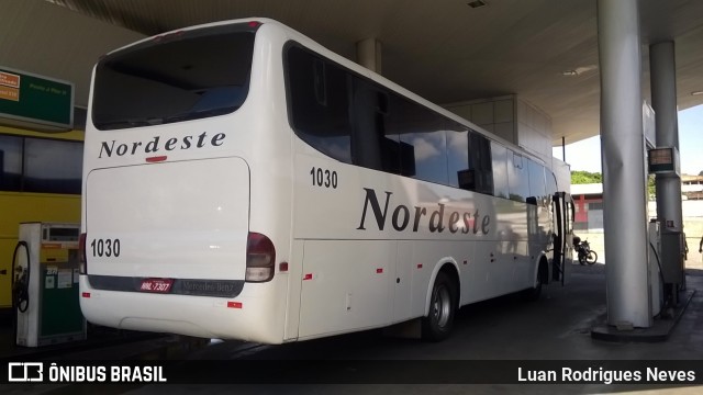 Viação Nordeste 1030 na cidade de Natal, Rio Grande do Norte, Brasil, por Luan Rodrigues Neves. Número da foto: #7930625.