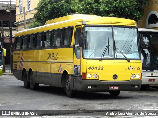 Viação Itapemirim 40433 na cidade de Rio de Janeiro, Rio de Janeiro, Brasil, por André Luiz Gomes de Souza. ID da foto: 7932459.