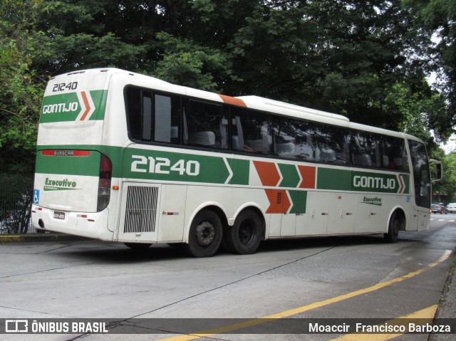 Empresa Gontijo de Transportes 21240 na cidade de São Paulo, São Paulo, Brasil, por Moaccir  Francisco Barboza. ID da foto: 7930973.