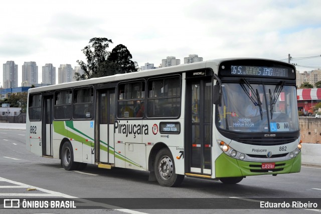 Viação Pirajuçara 862 na cidade de Taboão da Serra, São Paulo, Brasil, por Eduardo Ribeiro. Número da foto: #7933069.