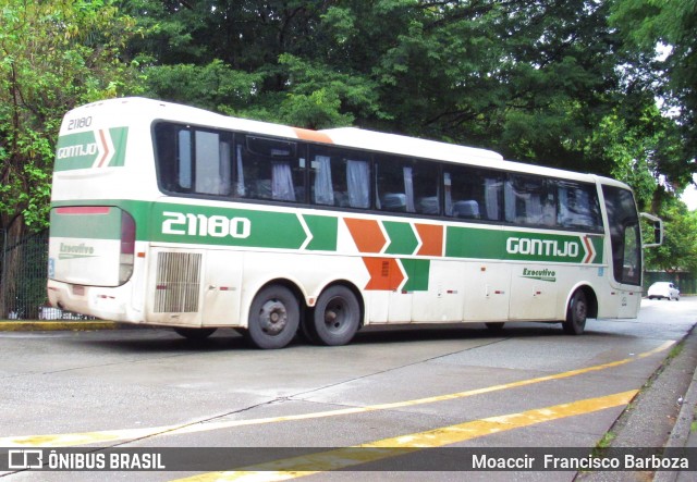 Empresa Gontijo de Transportes 21180 na cidade de São Paulo, São Paulo, Brasil, por Moaccir  Francisco Barboza. ID da foto: 7930965.