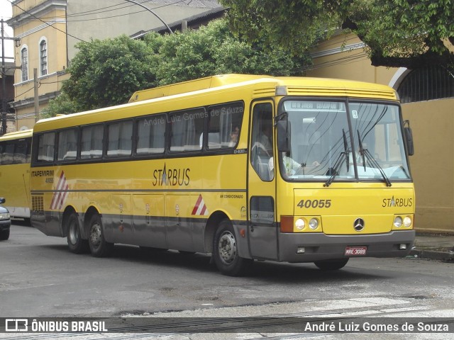 Viação Itapemirim 40055 na cidade de Rio de Janeiro, Rio de Janeiro, Brasil, por André Luiz Gomes de Souza. ID da foto: 7932445.