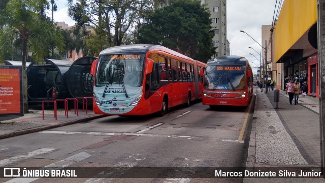 Viação Cidade Sorriso GE721 na cidade de Curitiba, Paraná, Brasil, por Marcos Donizete Silva Junior. ID da foto: 7935890.