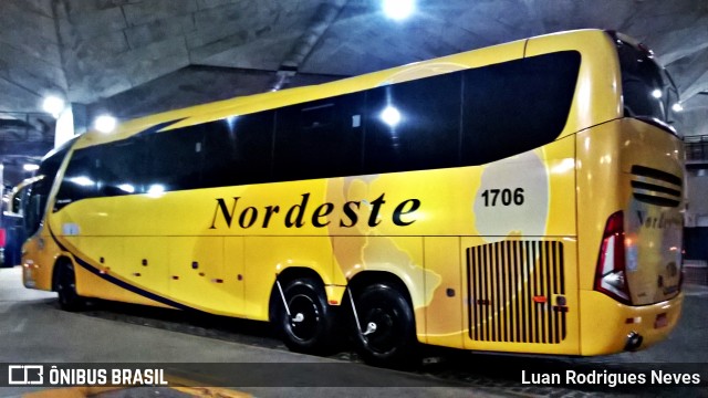 Viação Nordeste 1706 na cidade de Fortaleza, Ceará, Brasil, por Luan Rodrigues Neves. Número da foto: #7933526.