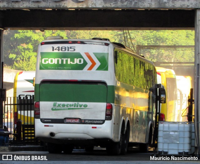 Empresa Gontijo de Transportes 14815 na cidade de Belo Horizonte, Minas Gerais, Brasil, por Maurício Nascimento. Número da foto: #7934658.