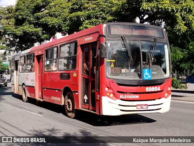 Viação Santa Edwiges 69804 na cidade de Belo Horizonte, Minas Gerais, Brasil, por Kaique Marquês Medeiros . Número da foto: #7933841.