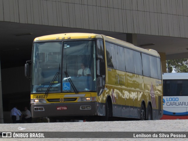 Viação Itapemirim 44027 na cidade de Caruaru, Pernambuco, Brasil, por Lenilson da Silva Pessoa. ID da foto: 7935486.