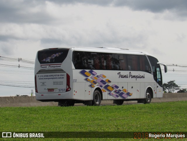 Trans Pompiani 5737 na cidade de São José dos Campos, São Paulo, Brasil, por Rogerio Marques. Número da foto: #7933584.