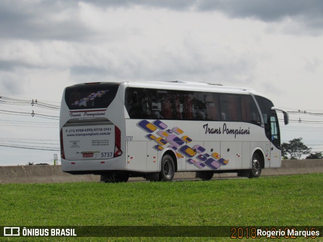 Trans Pompiani 5737 na cidade de São José dos Campos, São Paulo, Brasil, por Rogerio Marques. ID da foto: 7933584.