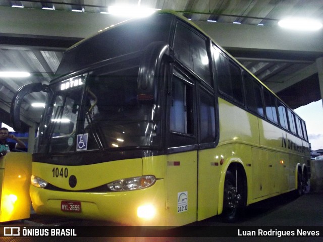 Viação Nordeste 1040 na cidade de Natal, Rio Grande do Norte, Brasil, por Luan Rodrigues Neves. Número da foto: #7935238.
