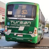 Tursan - Turismo Santo André RJ 597.018 na cidade de Volta Redonda, Rio de Janeiro, Brasil, por Matheus Martins da Silva. Número da foto: #7934603.