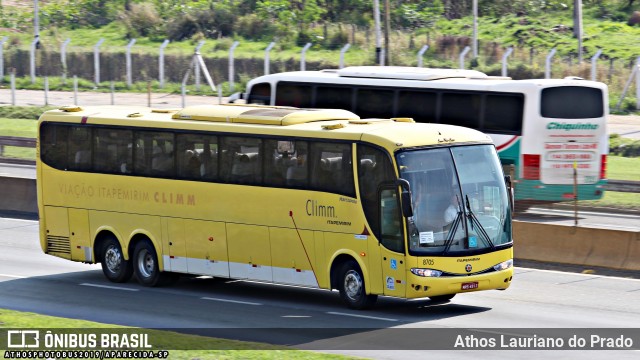 Viação Itapemirim 8705 na cidade de Aparecida, São Paulo, Brasil, por Athos Lauriano do Prado. ID da foto: 7937238.