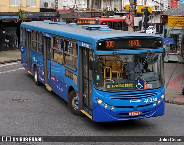 Transcbel 40358 na cidade de Belo Horizonte, Minas Gerais, Brasil, por Júlio César. Número da foto: #7938645.